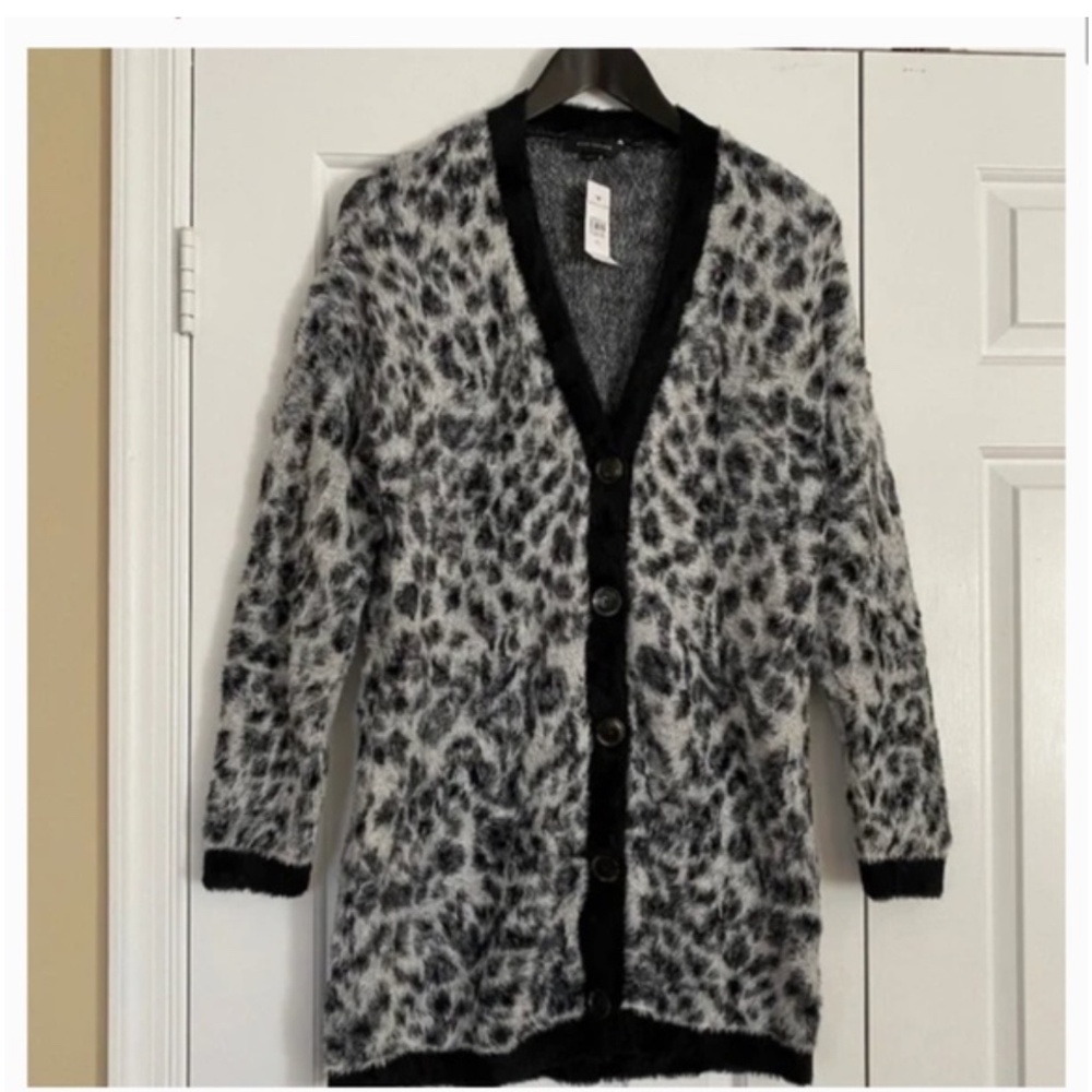 Leopard Print Long Cardigan - NEW!!